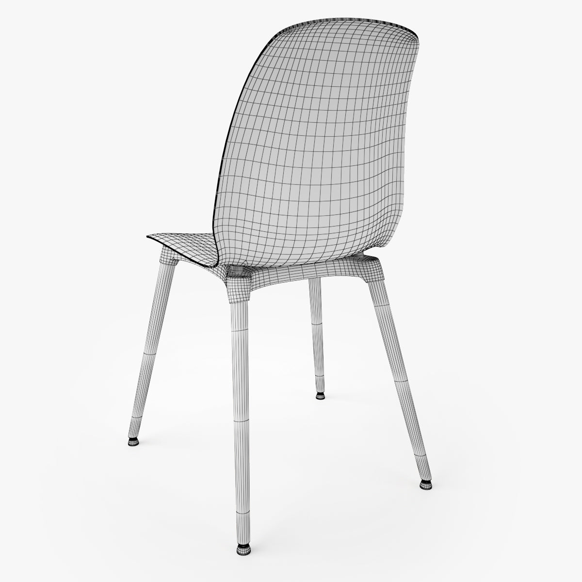 FREE IKEA Leifarne Dining Chair 3D Model