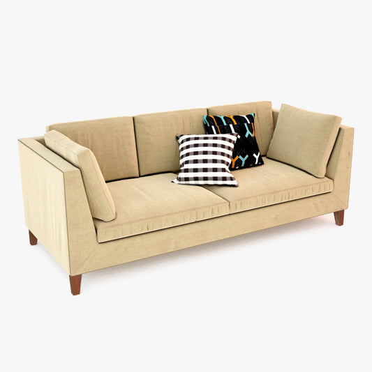 FREE Ikea Stockholm Sofa 3D Model