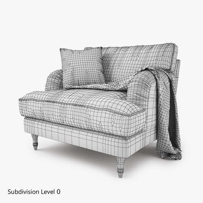 IKEA Stocksund Arm chair 3D Model