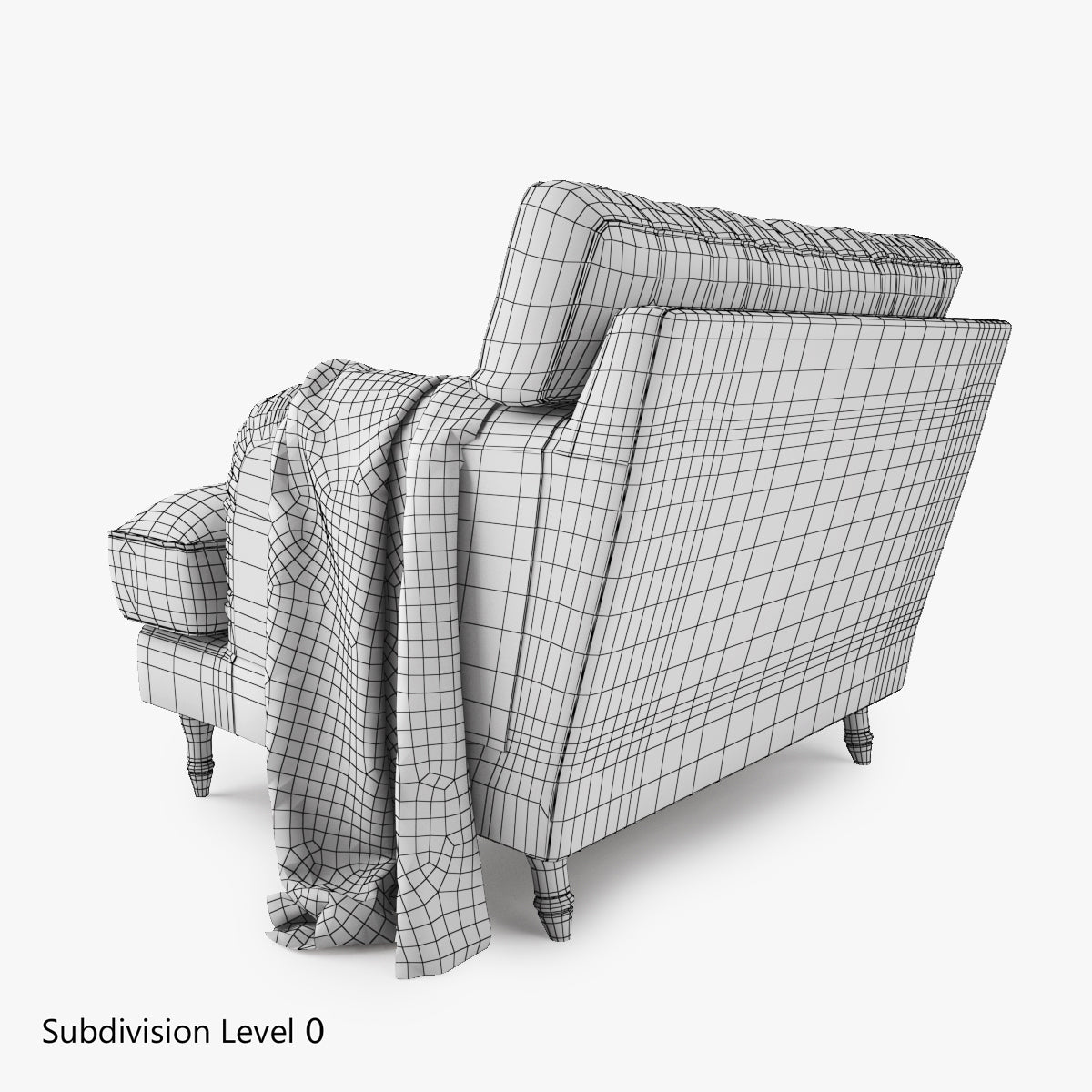 IKEA Stocksund Arm chair 3D Model