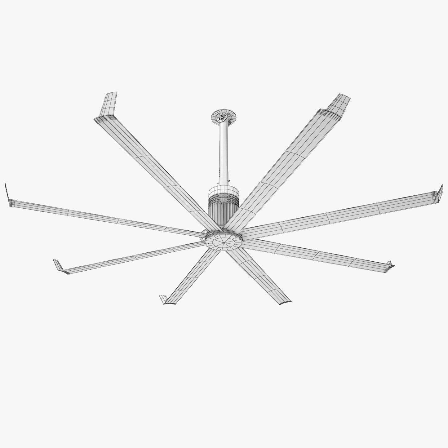 Big Ass Fans Ceiling Fan 3D Model