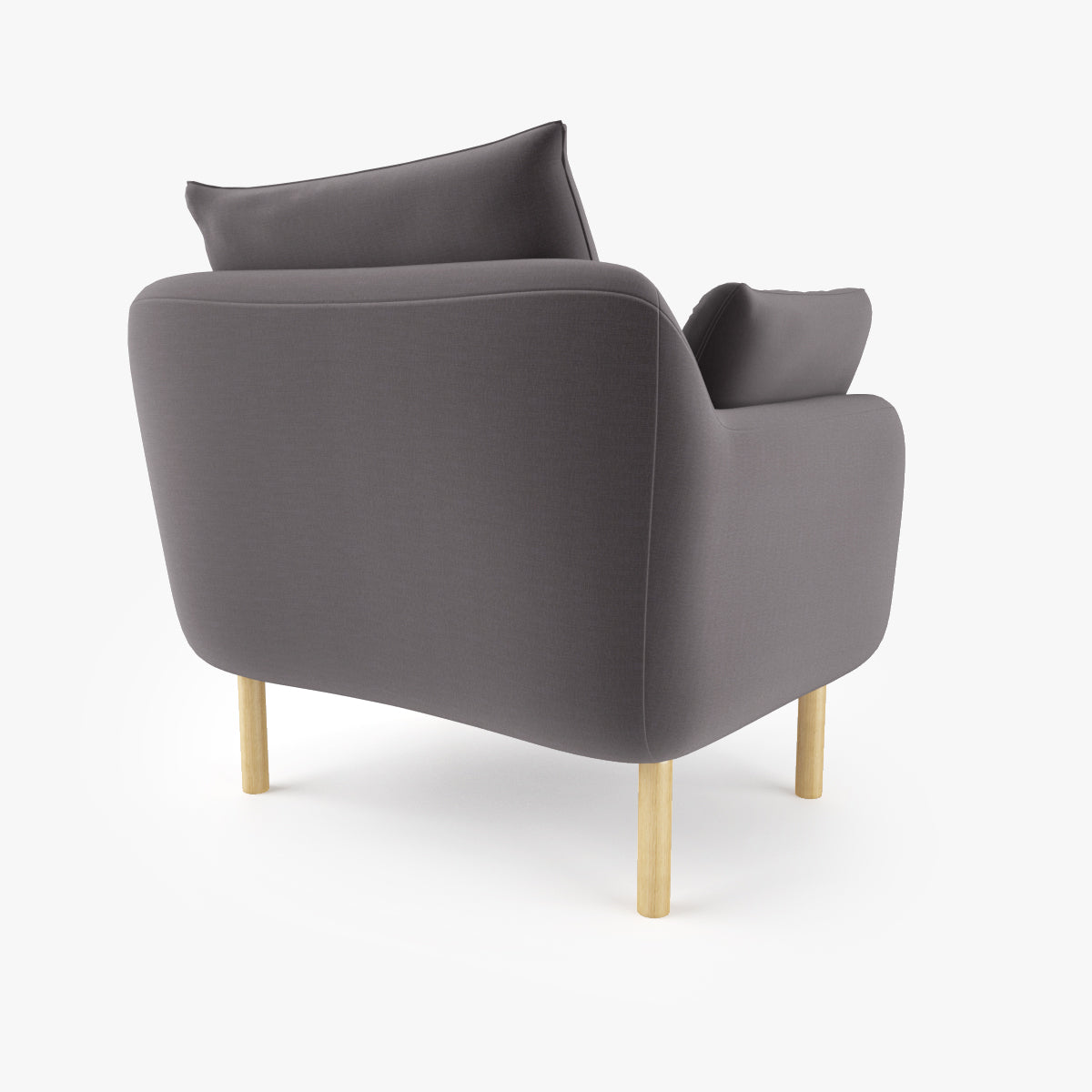 Jardan Andy Sofa and Armchair 3D Model