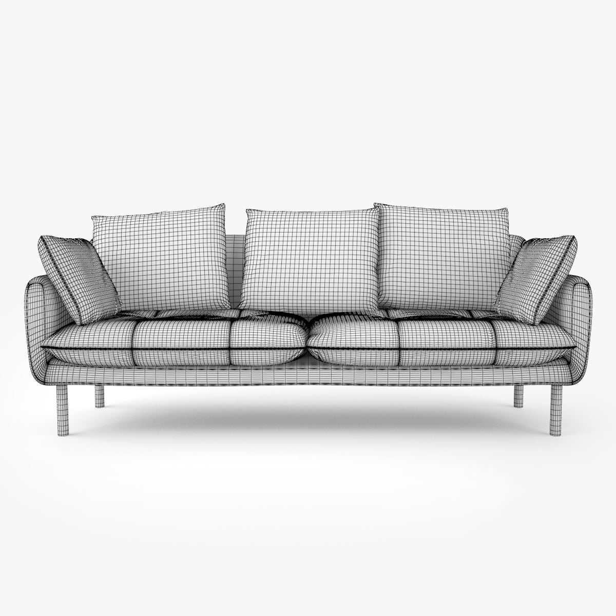 Jardan Andy Sofa 3D Model