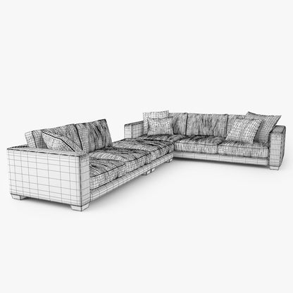 Jardan Enzo Sofa Collection 3D Model