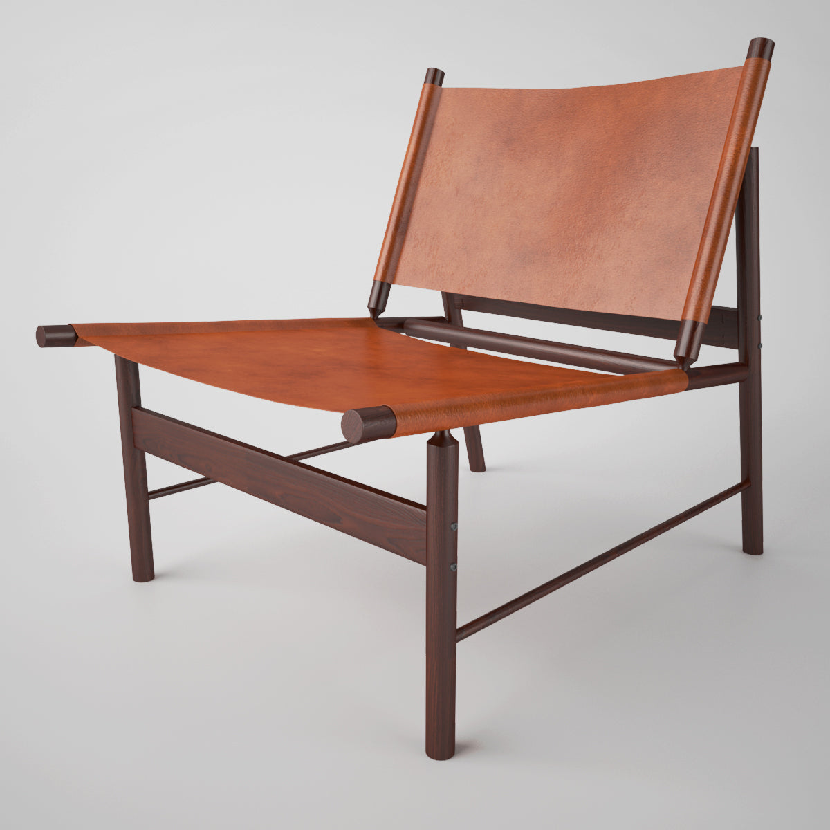 Jorge Zalszupin Pair of Lounge Chair 3D Model