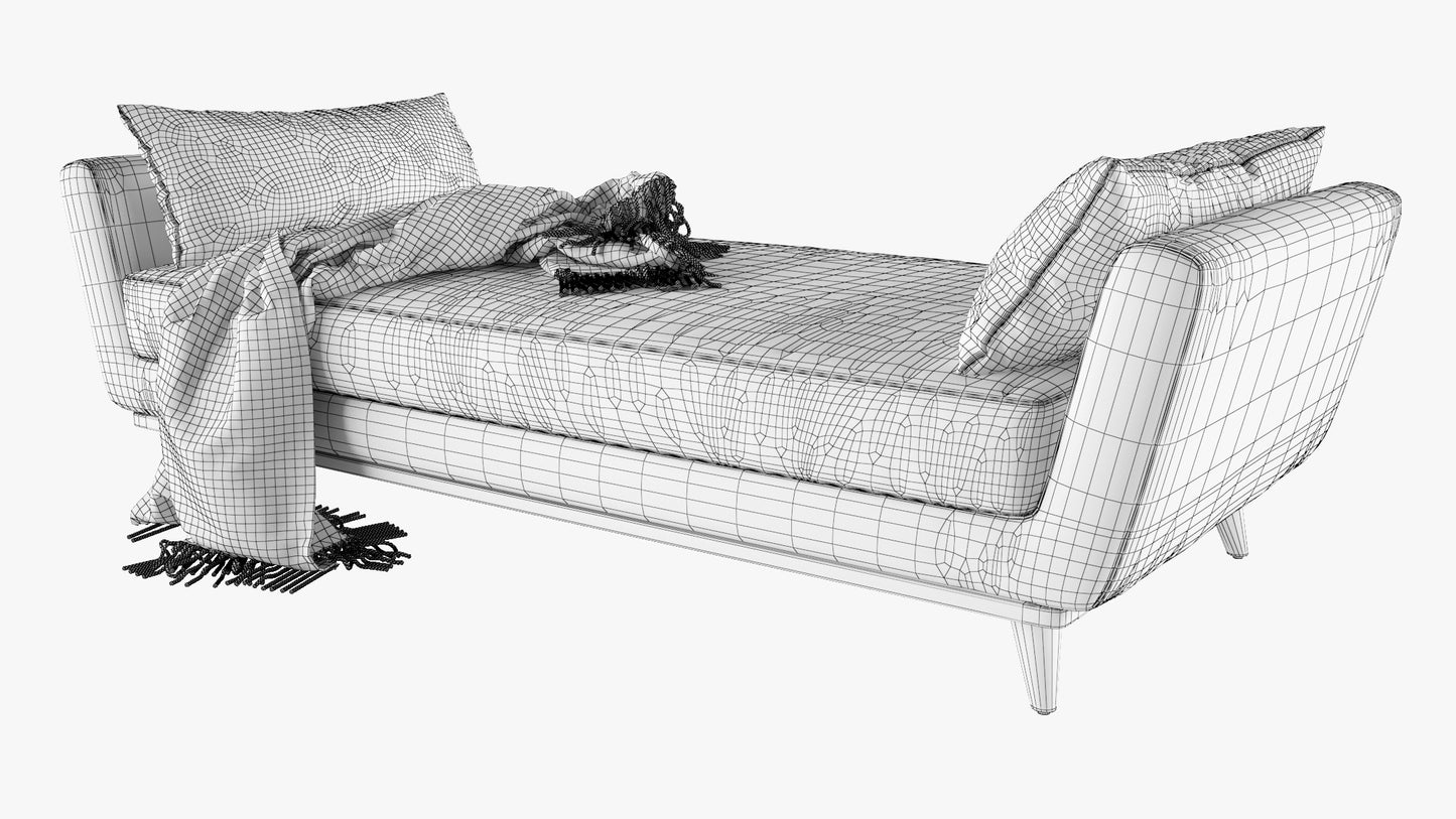 Joybird Hughes Daybed 3D Model