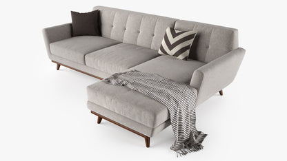 Joybird Hughes Sectional Sofa 3D Model