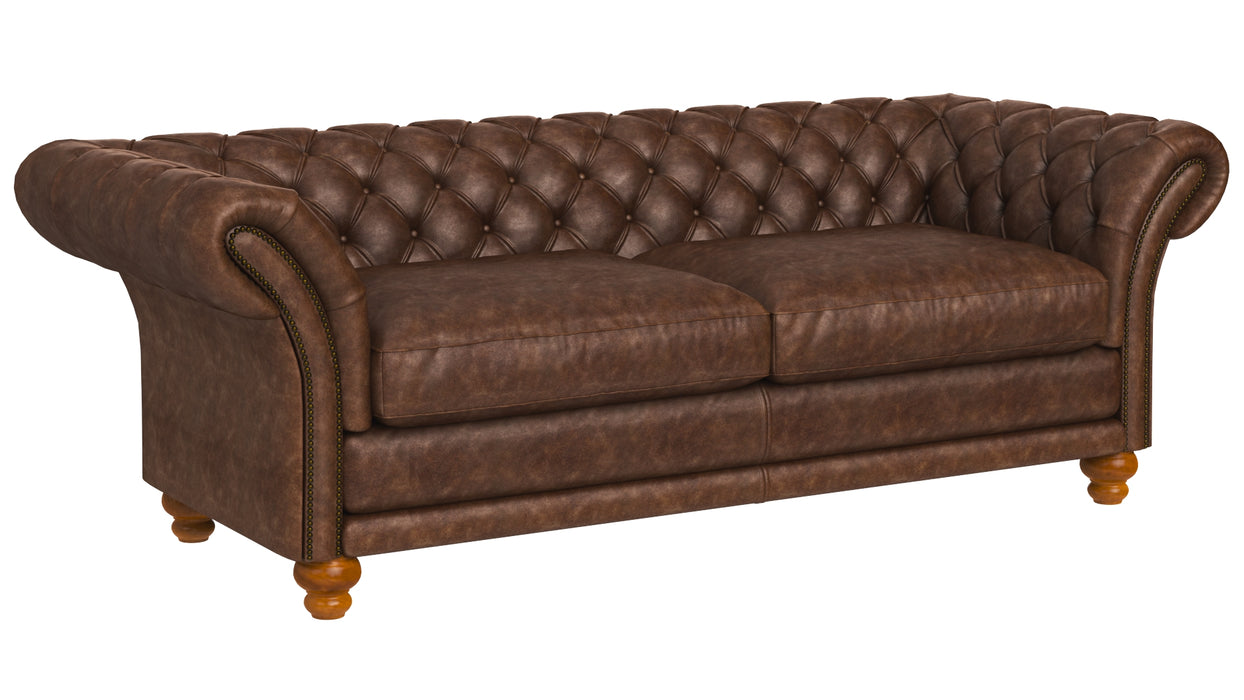 Kingston Classic Chesterfield Sofa 3D Model