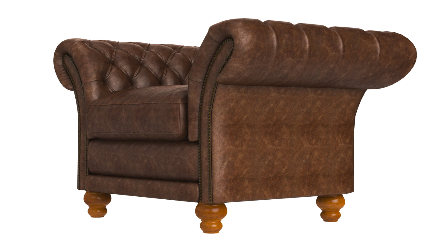 Kingston Classic Chesterfield Sofa Collection 3D Model