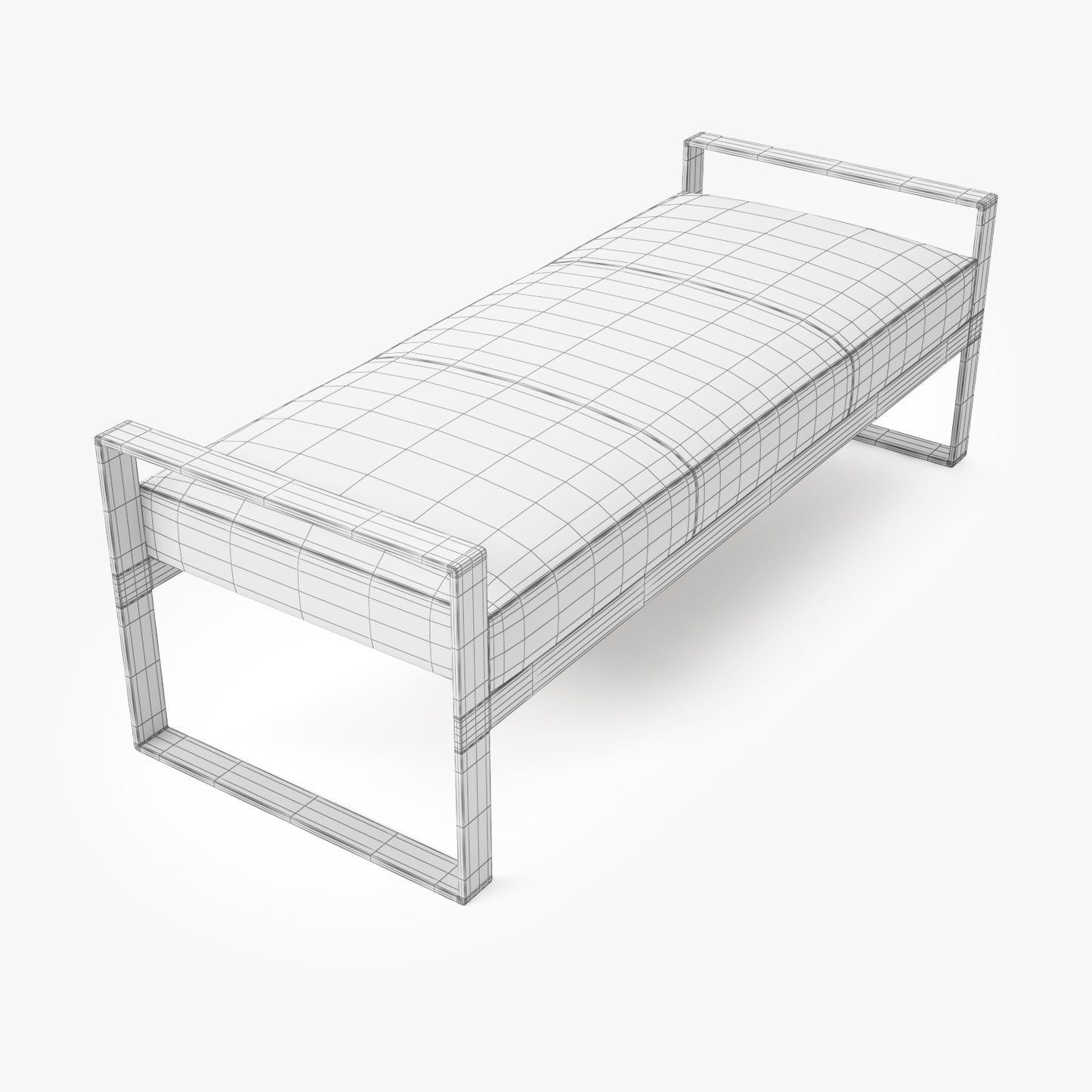 Kravet New Canaan Bench B835 3D Model