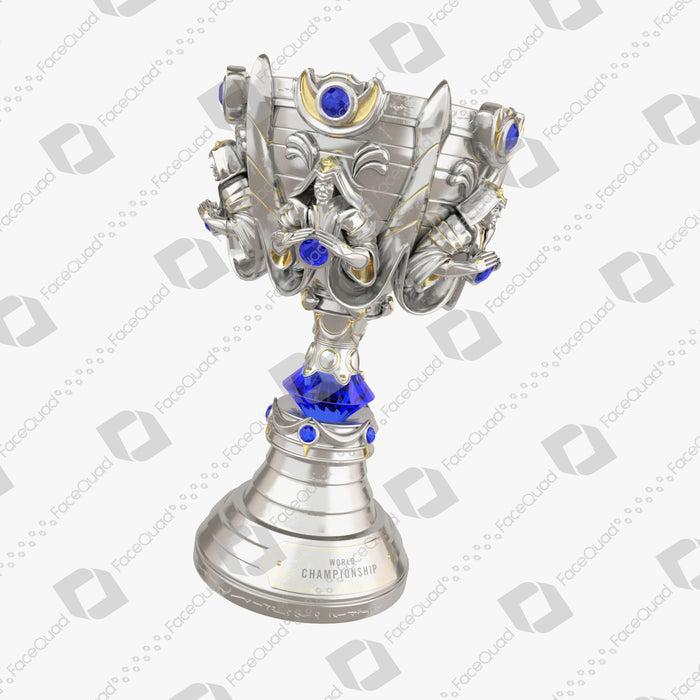 League of Legends World Championship Summoner's Cup Trophy 3D Model