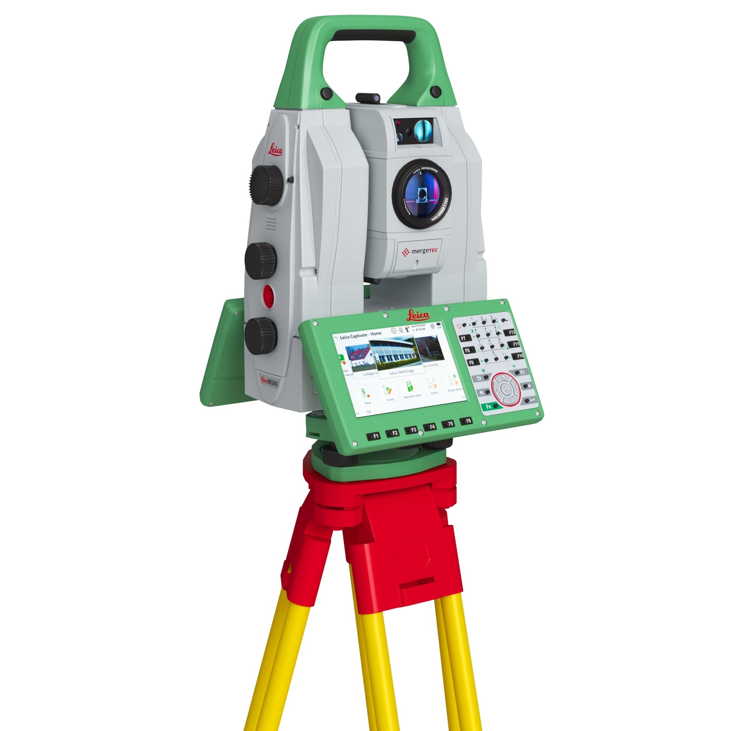 Leica Nova MS60 MultiStation Total Station 3D Model