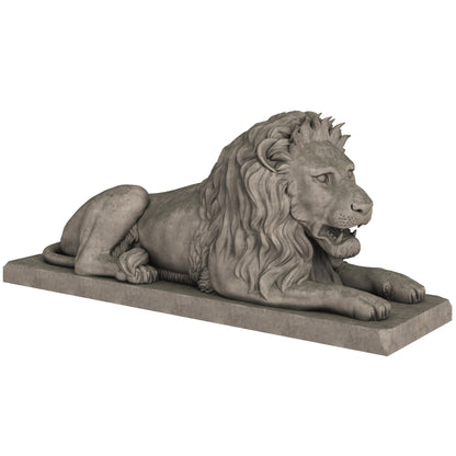 Lion Sculpture 3D Model