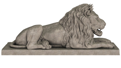 Lion Sculpture 3D Model