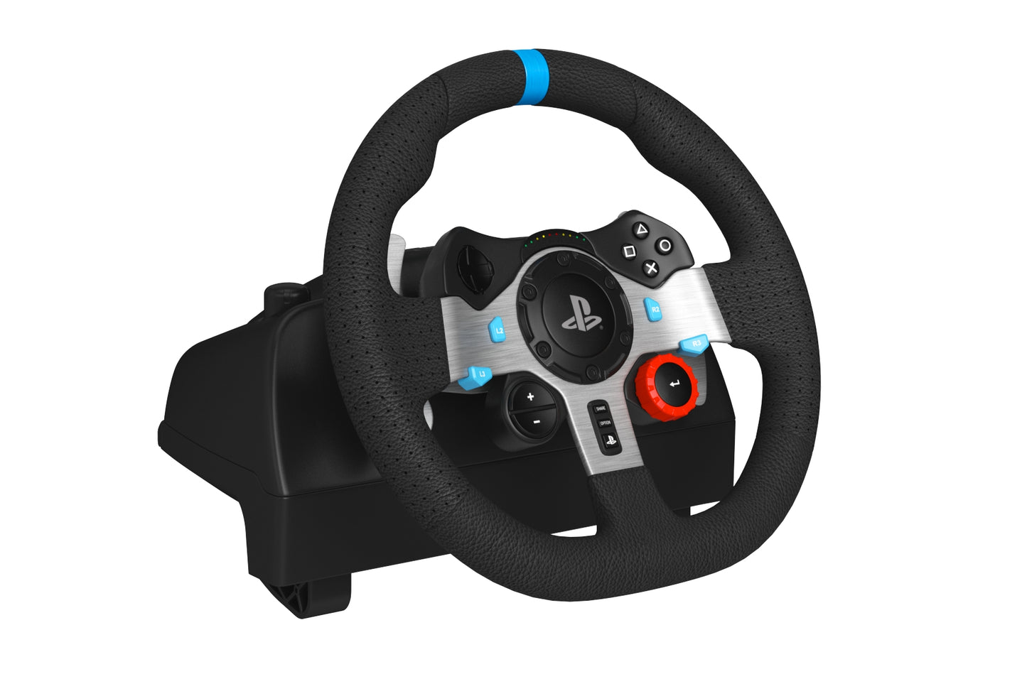 Logitech G29 Driving Force Racing Wheel Set 3D Model