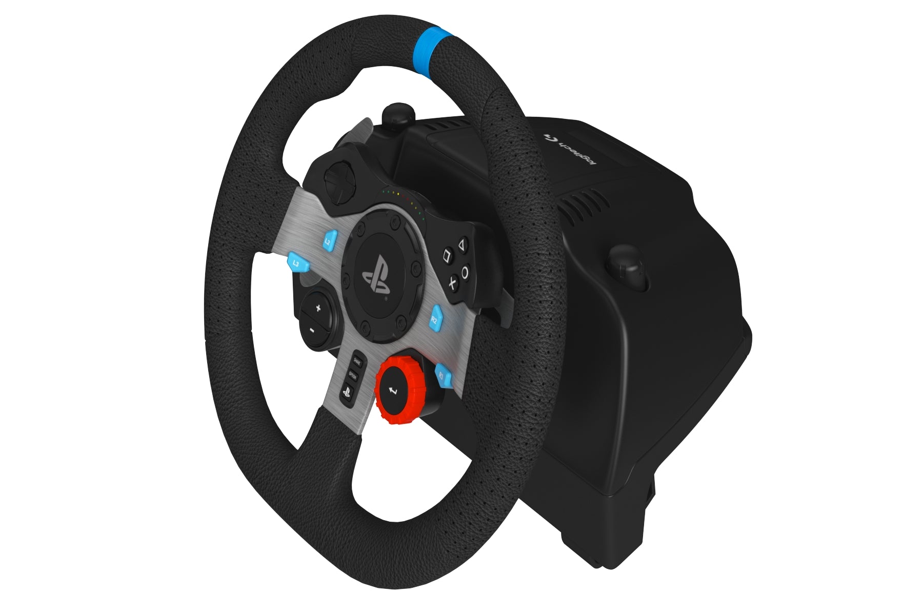 Logitech G29 Driving Force Racing Wheel Set 3D Model | FaceQuad