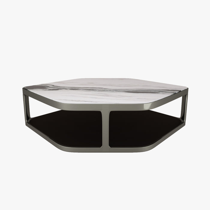 FREE Longhi Tiles Hexagonal Coffee Table 3D Model
