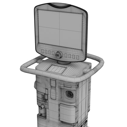 Medtronic Covidien Puritan Bennett 980 Ventilator Series 3D Model