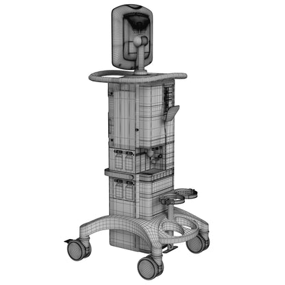 Medtronic Covidien Puritan Bennett 980 Ventilator Series 3D Model