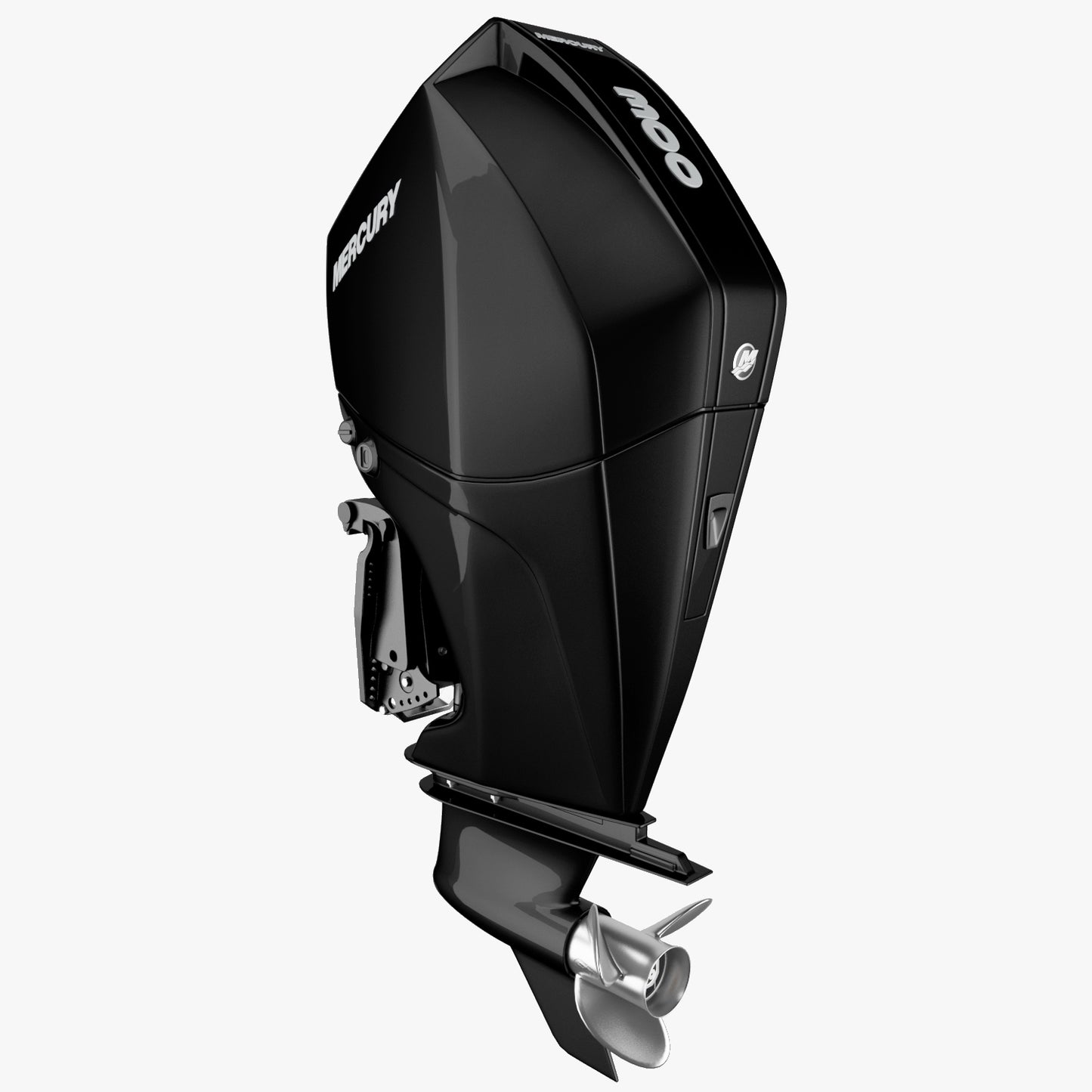 Mercury Fourstroke 300hp v8 Outboard Motor 3D Model