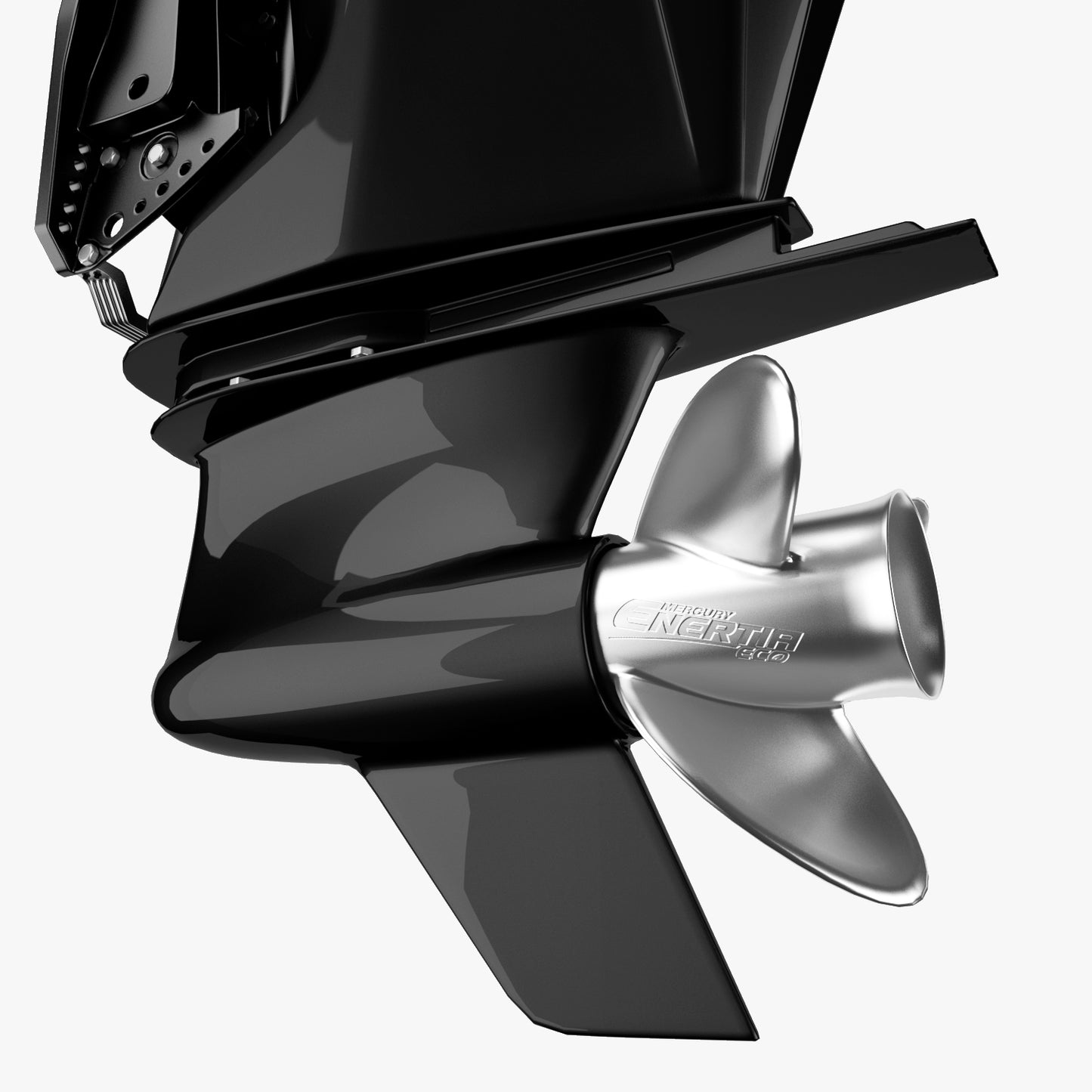 Mercury Fourstroke 300hp v8 Outboard Motor 3D Model