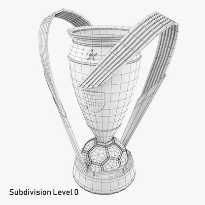 MLS Cup Trophy 3D Model