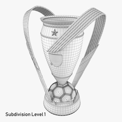 MLS Cup Trophy 3D Model