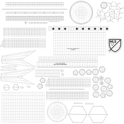 MLS Cup Trophy 3D Model