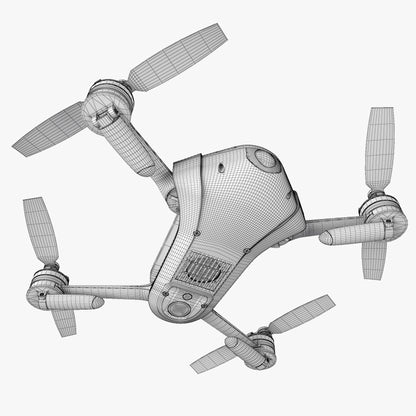 Mota Lily Next-Gen Drone 3D Model