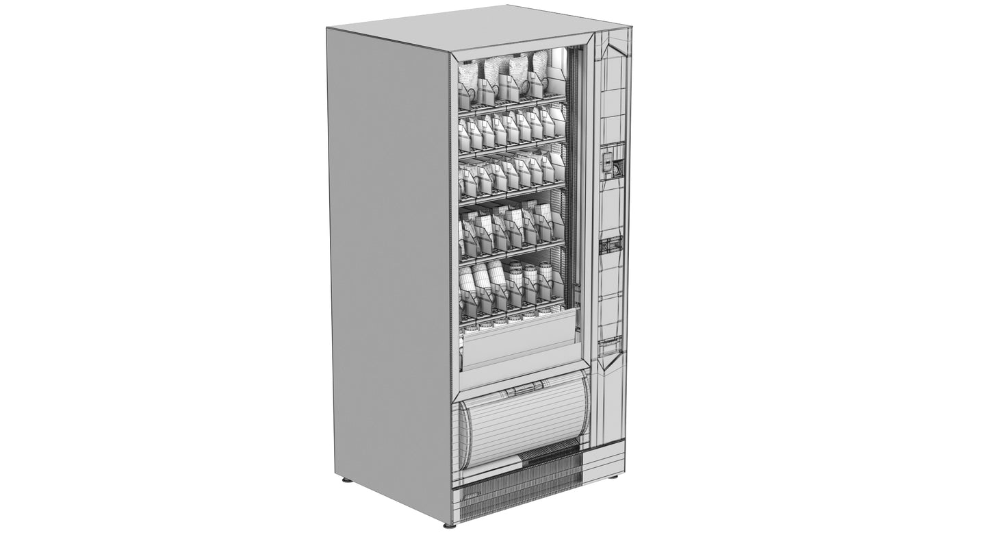 Necta Orchestra Touch Vending Machine 3D Model