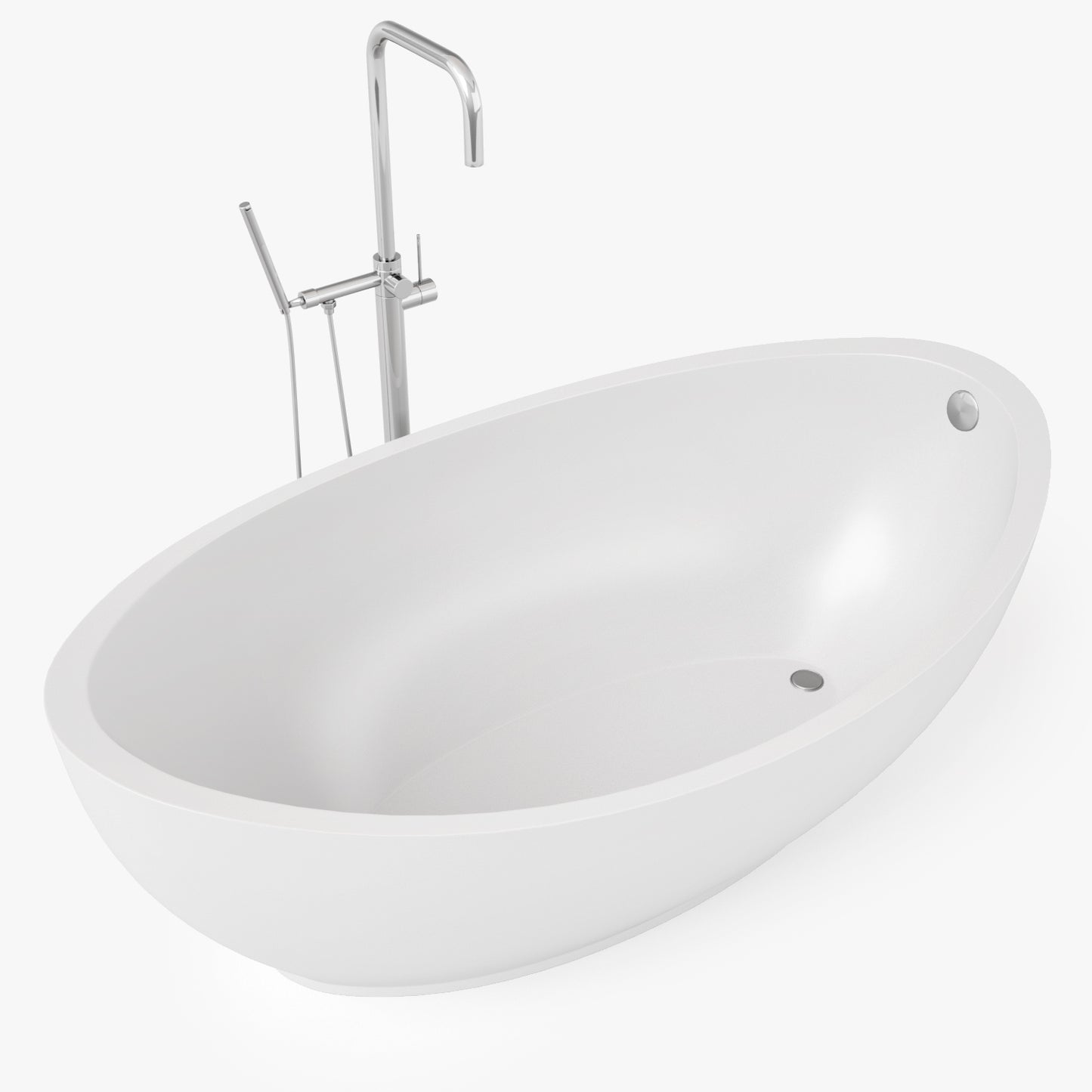 Hydro Systems Picasso Freestanding Bath Tub 3D Model