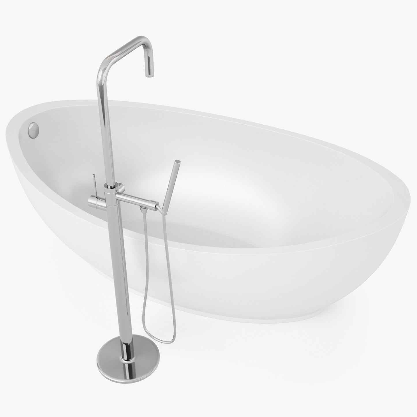 Hydro Systems Picasso Freestanding Bath Tub 3D Model