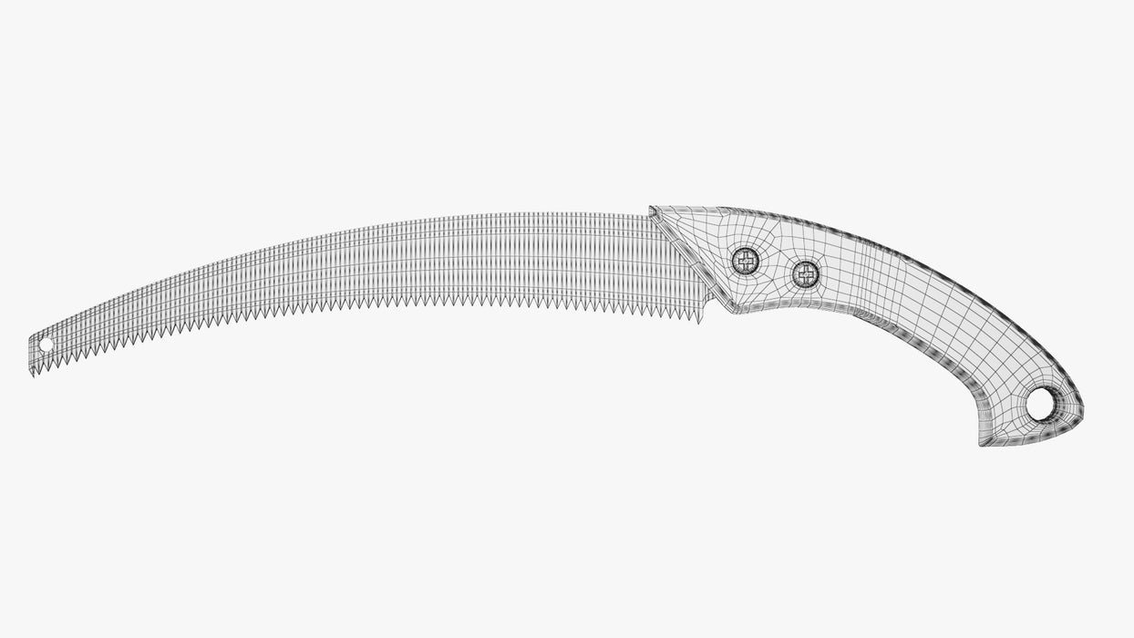 Pruning Saw 3D Model