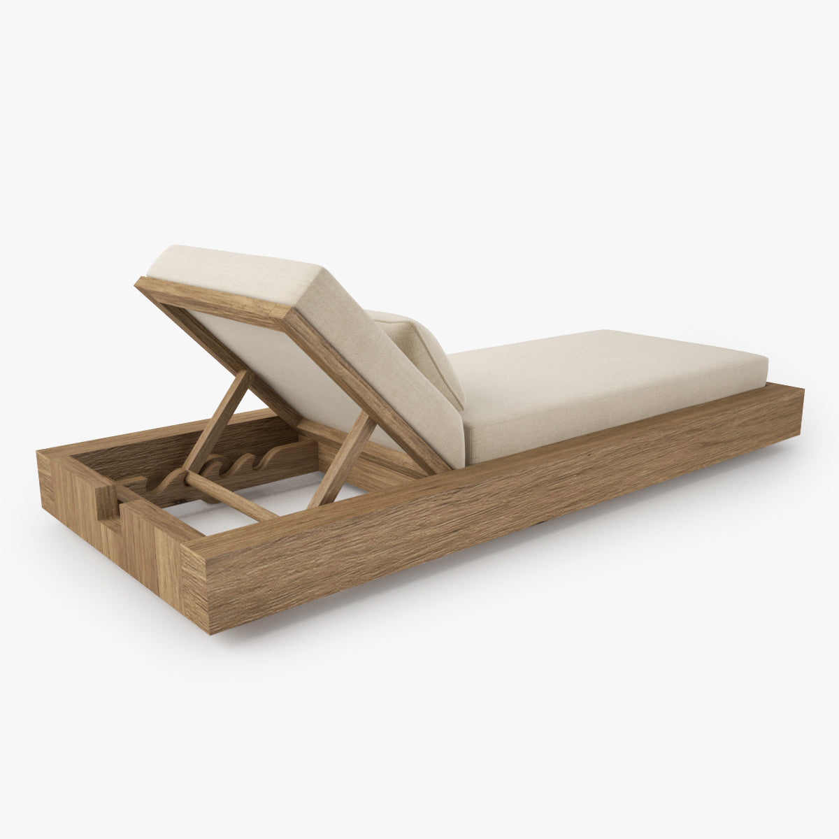 Restoration Hardware Bardenas Chaise 3D Model