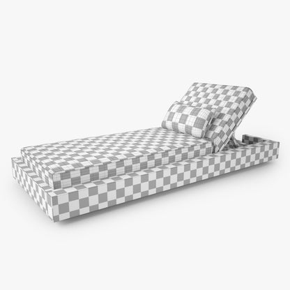 Restoration Hardware Bardenas Chaise 3D Model