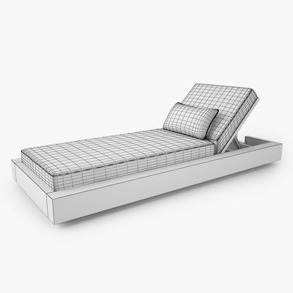 Restoration Hardware Bardenas Chaise 3D Model