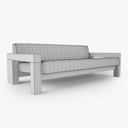 Restoration Hardware Bardenas Sofa 3D Model