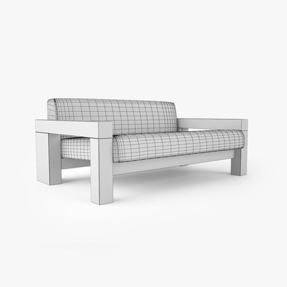 Restoration Hardware Bardenas Sofa 3D Model