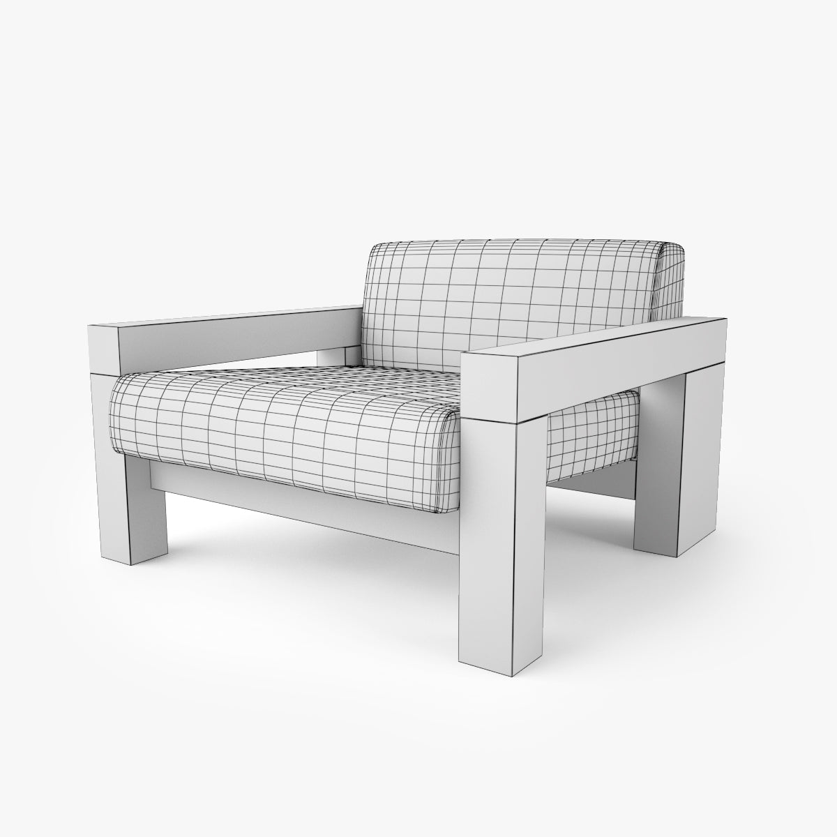 Restoration Hardware Bardenas Sofa 3D Model