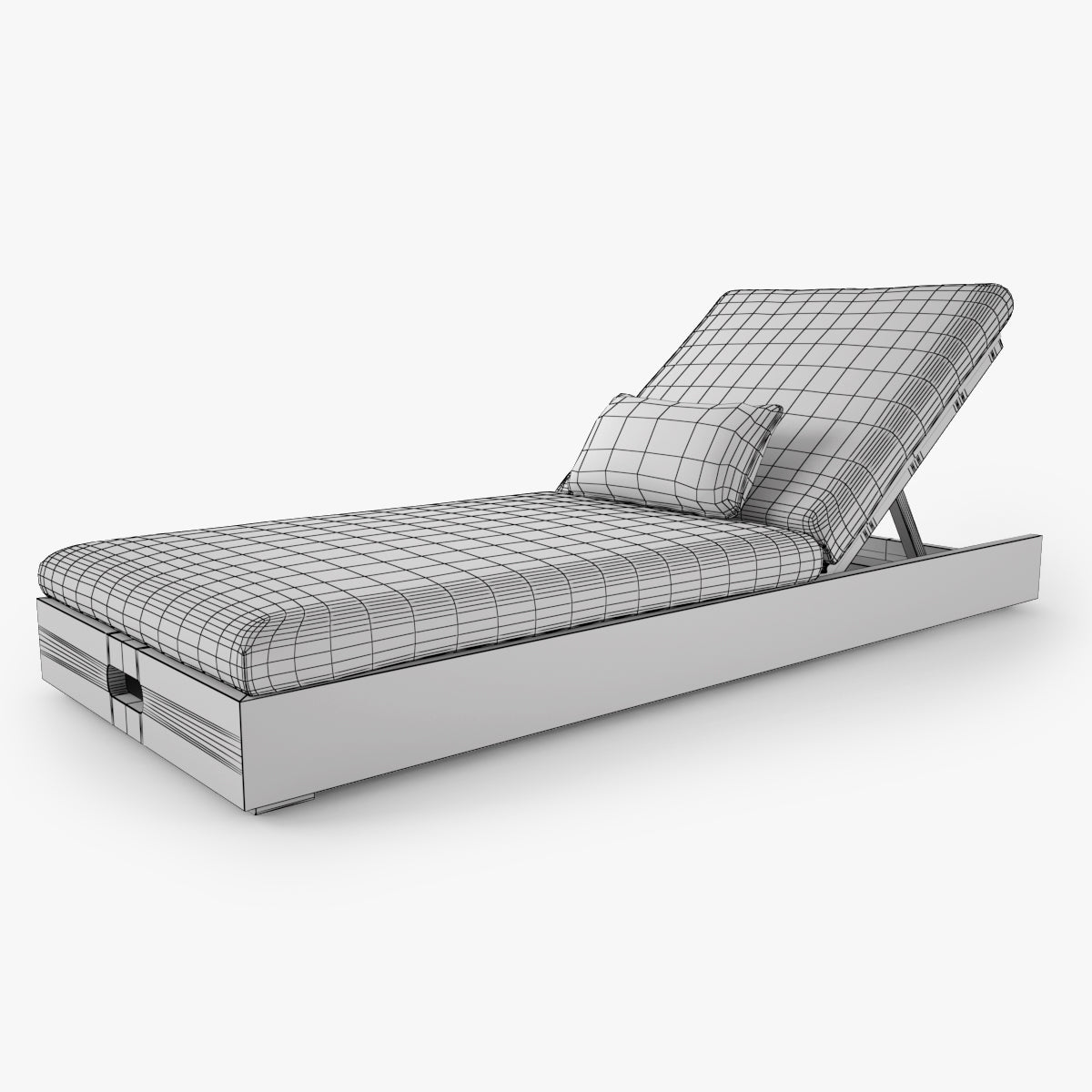 Restoration Hardware Merida Chaise 3D Model