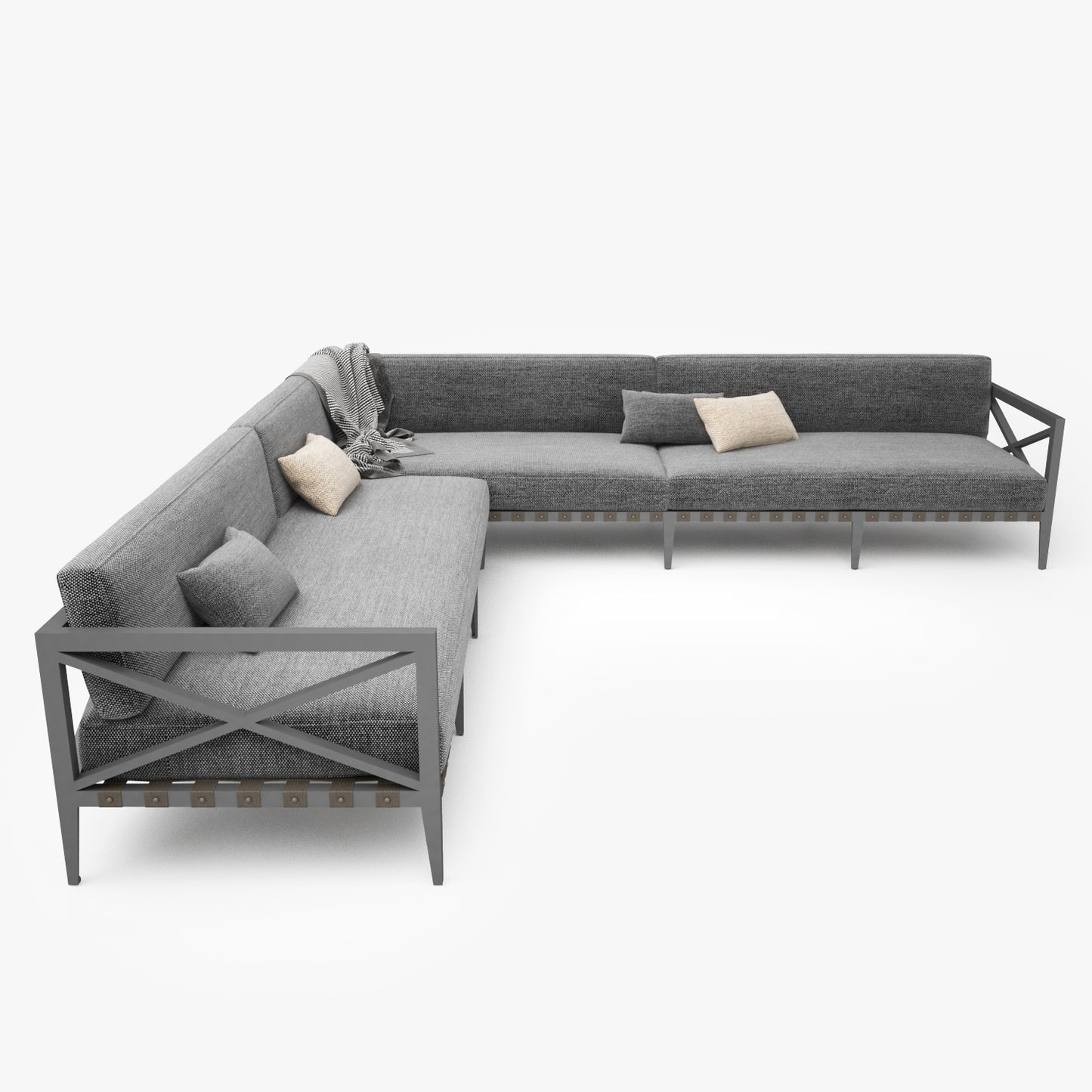 Restoration Hardware Mustique Sofa Collection 3D Model