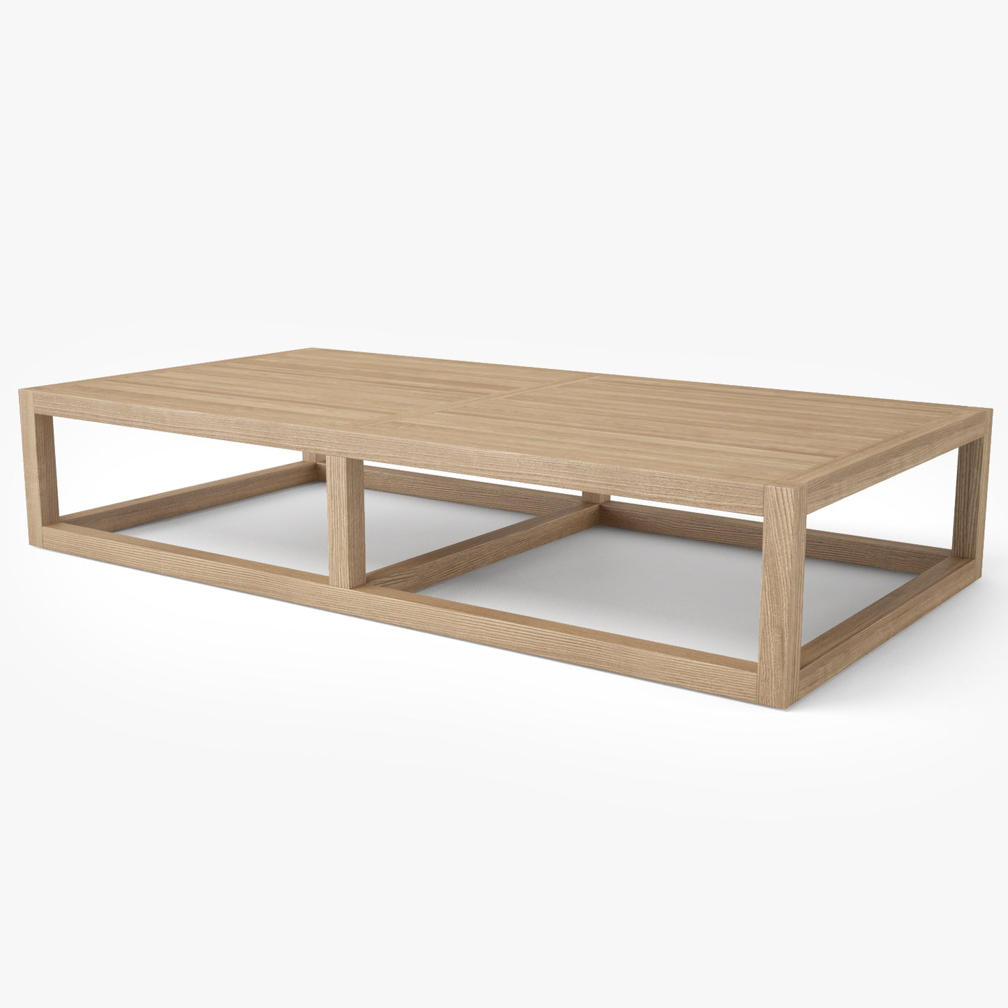 Restoration Hardware Aviara Teak Coffee Table 3D Model