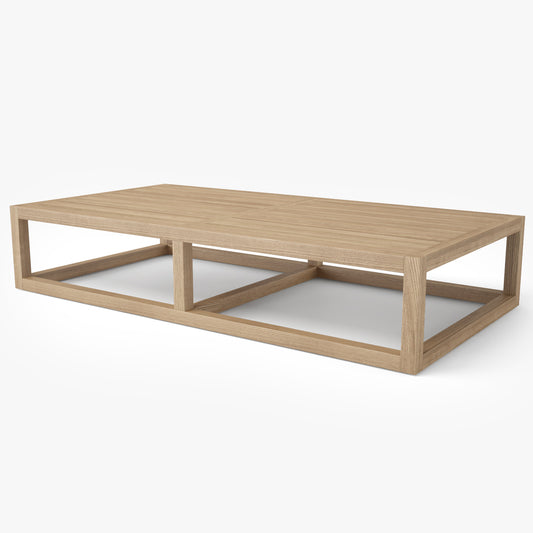 Restoration Hardware Aviara Teak Coffee Table 3D Model