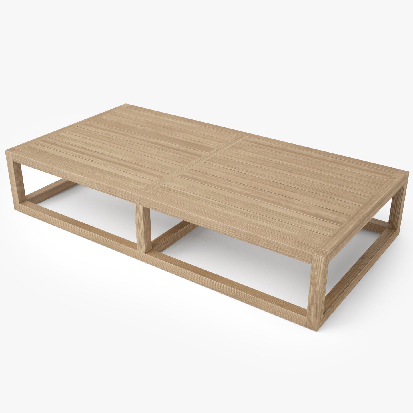 Restoration Hardware Aviara Teak Coffee Table 3D Model