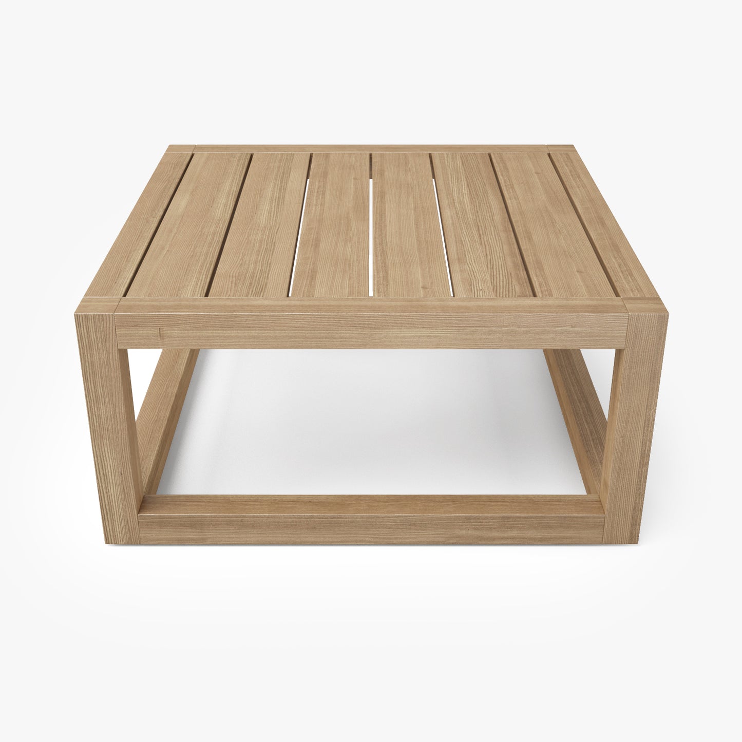 Restoration Hardware Aviara Teak Side Table 3D Model