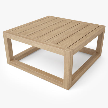 Restoration Hardware Aviara Teak Side Table 3D Model