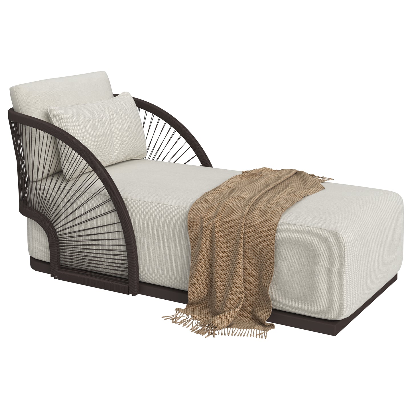 Restoration Hardware Pavona Sofa Collection & Trento Travertine Table 3D Model