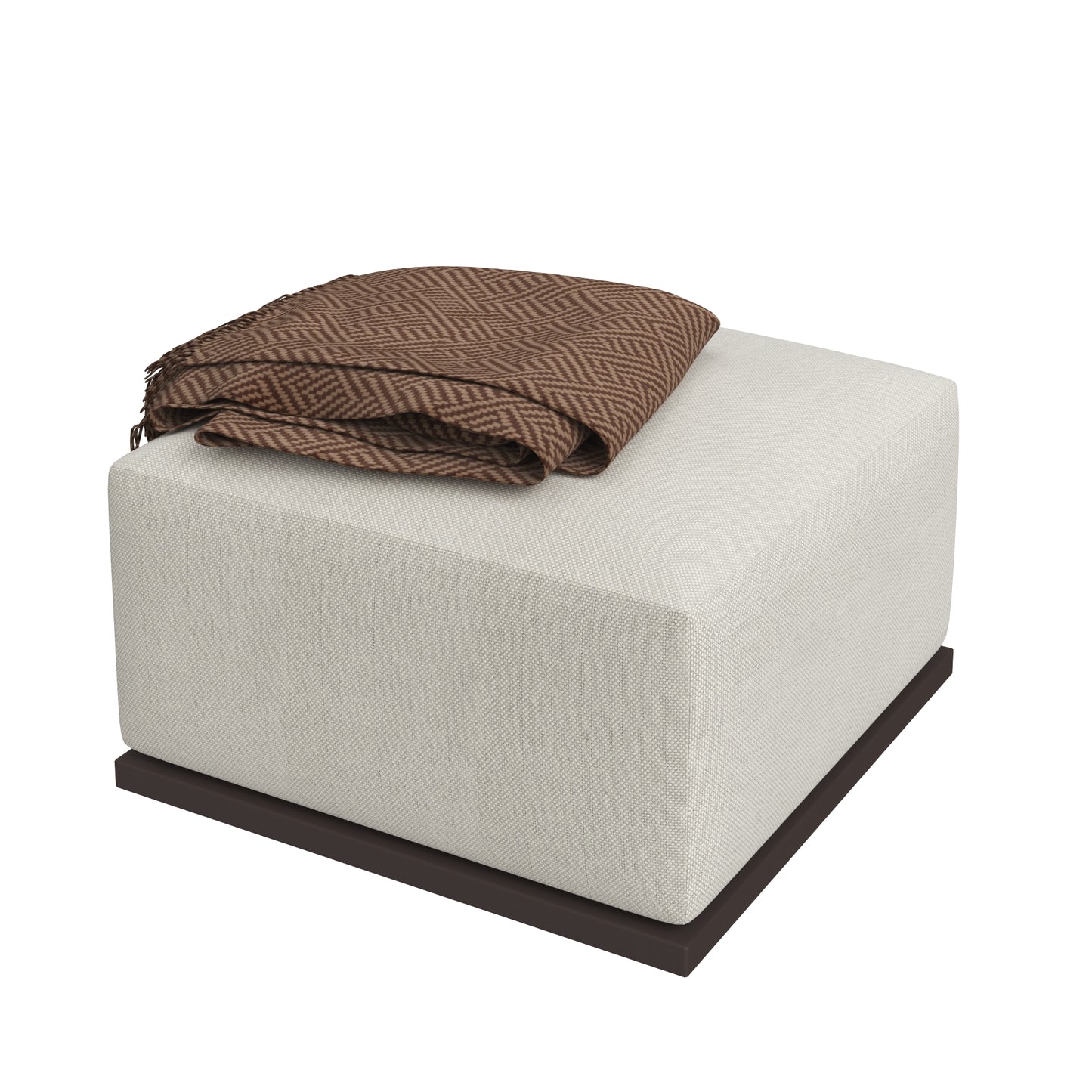 Restoration Hardware Pavona Sofa Collection & Trento Travertine Table 3D Model
