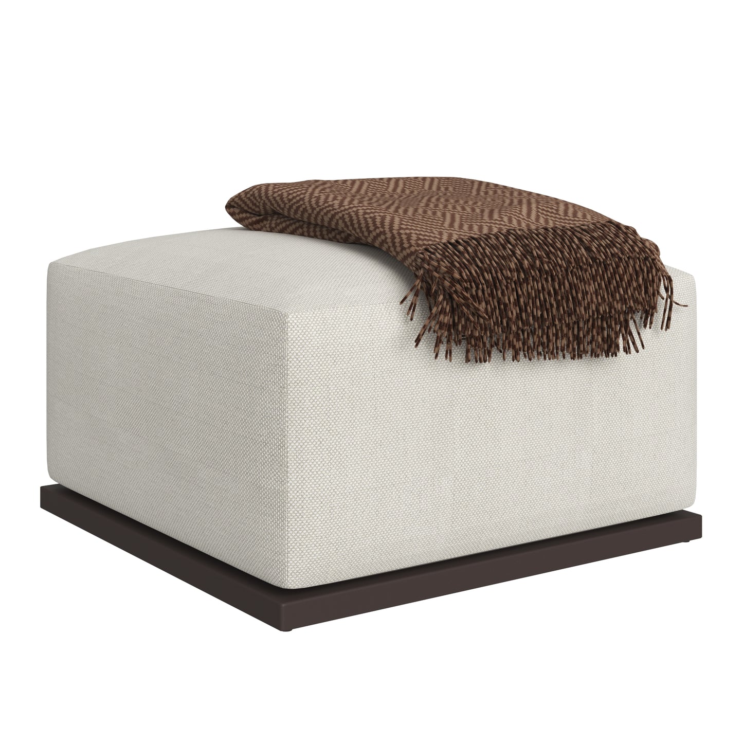 Restoration Hardware Pavona Sofa Collection & Trento Travertine Table 3D Model