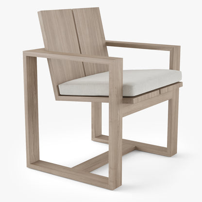 Restoration Hardware Porto Dining Chair 3D Model